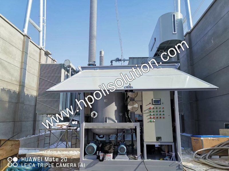 High Vacuum Oil Dehydration Plant for Used Transformer Oil