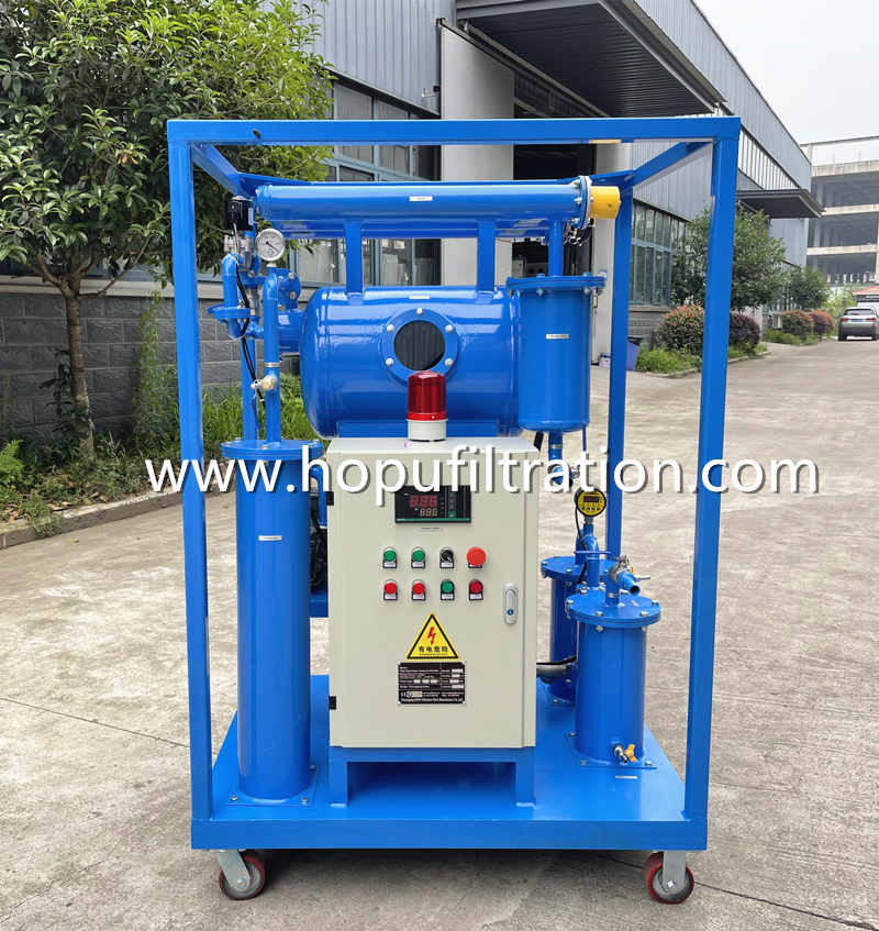 Single Stage Vacuum Transformer Oil Purifier