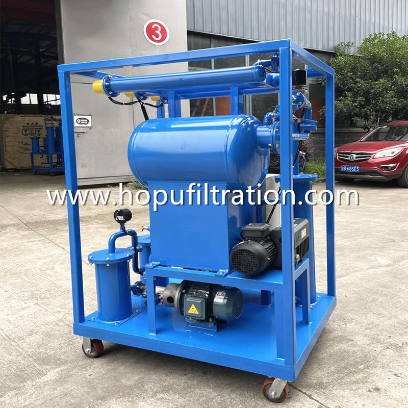 Single Stage Vacuum Transformer Oil Purifier