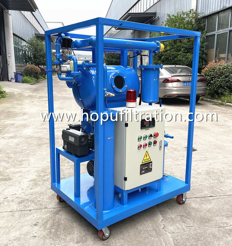 Single Stage Vacuum Transformer Oil Purifier