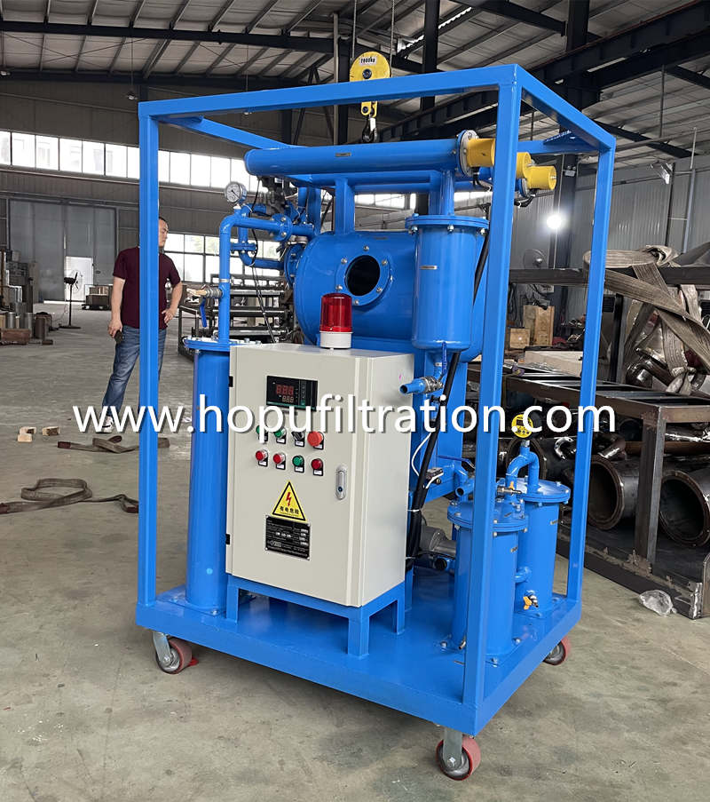 Single Stage Vacuum Transformer Oil Purifier