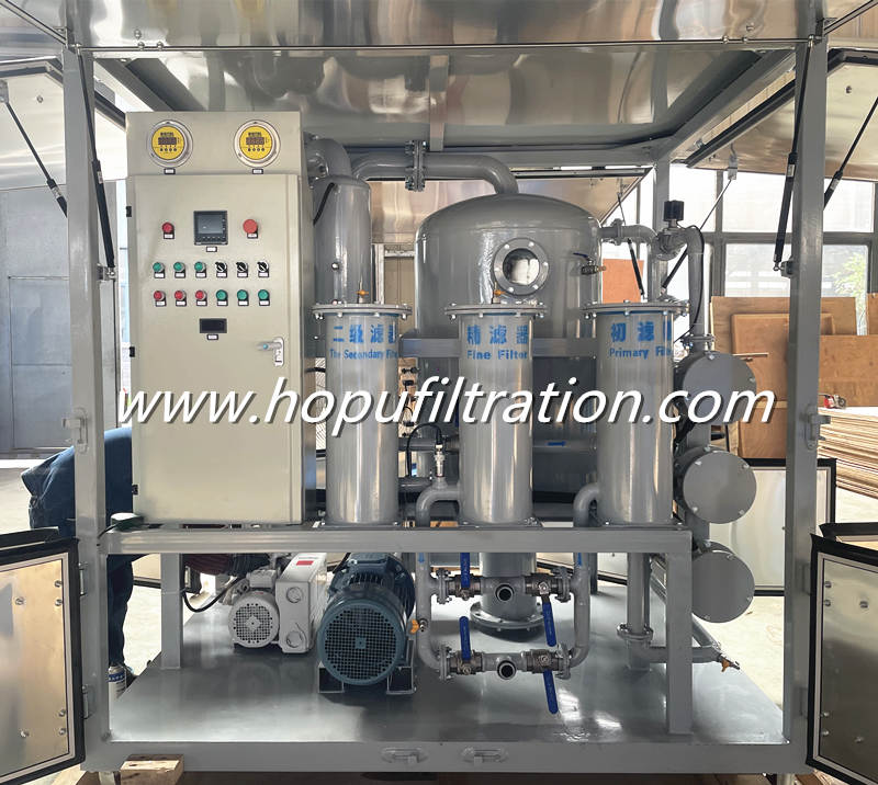 Mineral Transformer Oil Filtration Equipment, Insulation Oil Purification System