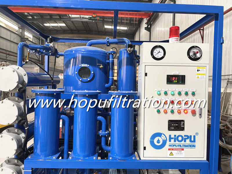 Double Stage High Vacuum Transformer Dielectric Oil Purifier for Used Insulating Oil Filtration and Purification