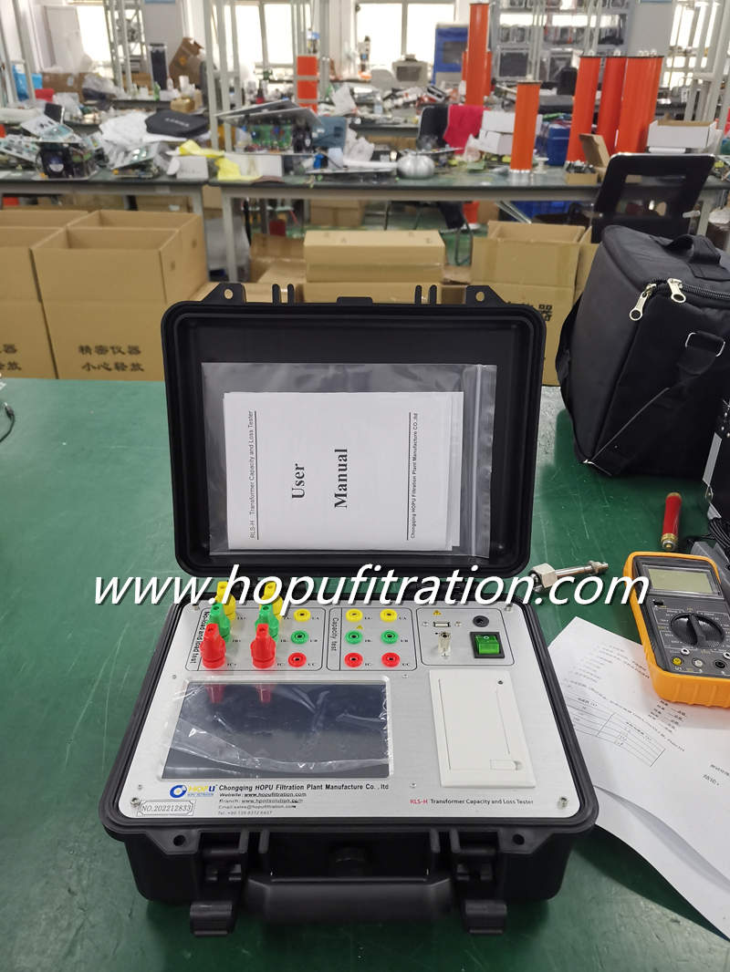 Transformer Load and no-load loss characteristics tester