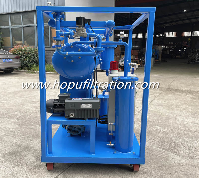 Single Stage Vacuum Transformer Oil Filtration Unit, Insulation Oil Purifier