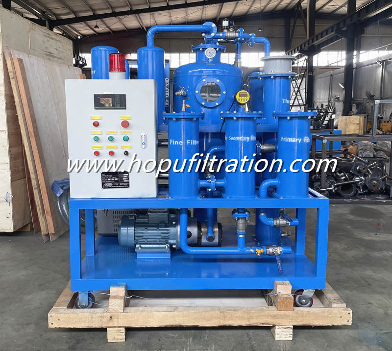 Spent Hydraulic Oil Purifier, Slop Lube Oil Dehydration System