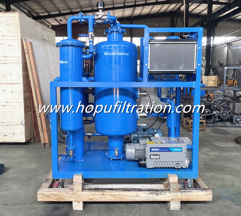 Spent Hydraulic Oil Purifier, Slop Lube Oil Dehydration System