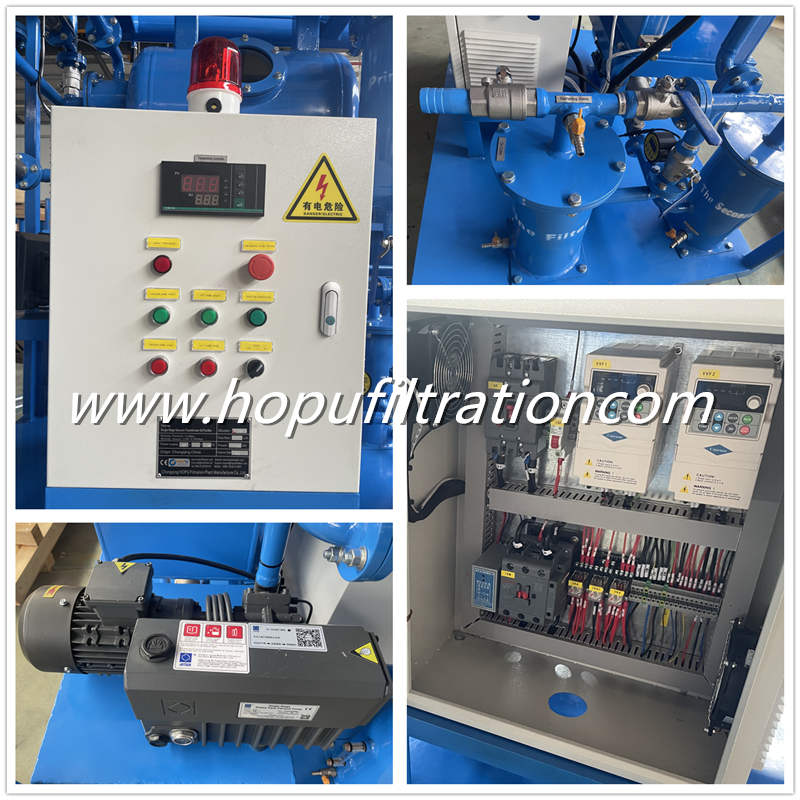 Power Substation Used Vacuum Insulating Oil Filtration System