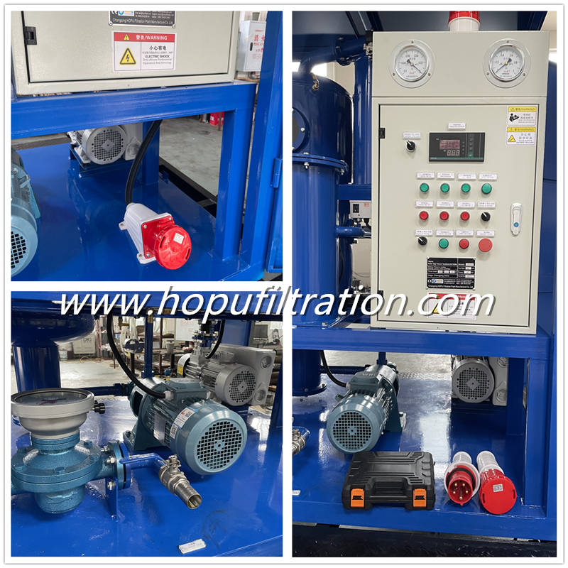 Mobile Trailer Vacuum Transformer Oil Purifier Machine