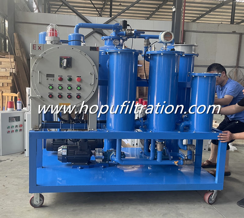 Explosion Proof Hydraulic Oil Purifier Machine