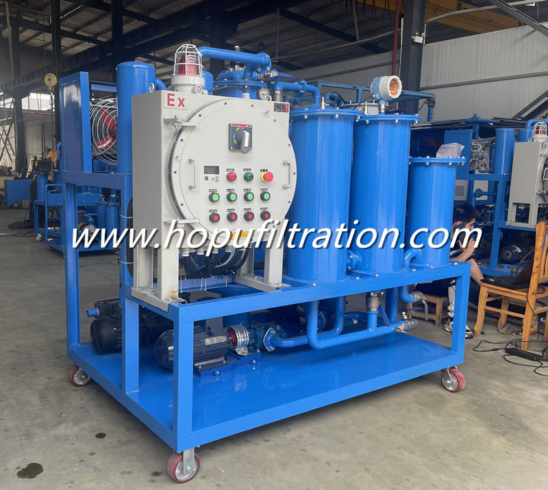 Explosion Proof Hydraulic Oil Purifier Machine