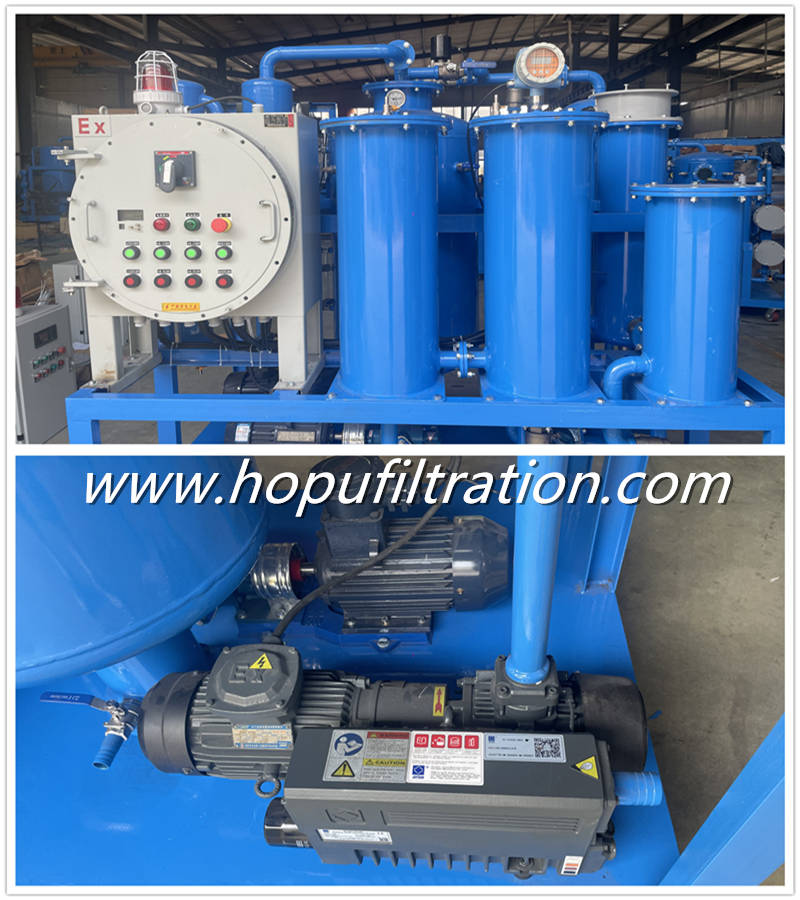 Explosion Proof Hydraulic Oil Purifier Machine