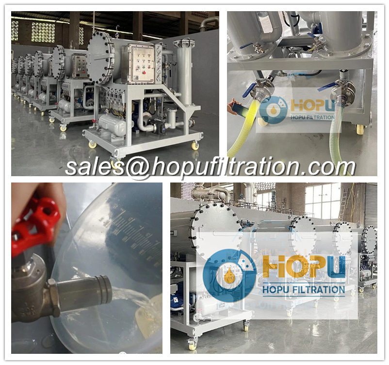 What's the working principle of diesel oil filtration machine 