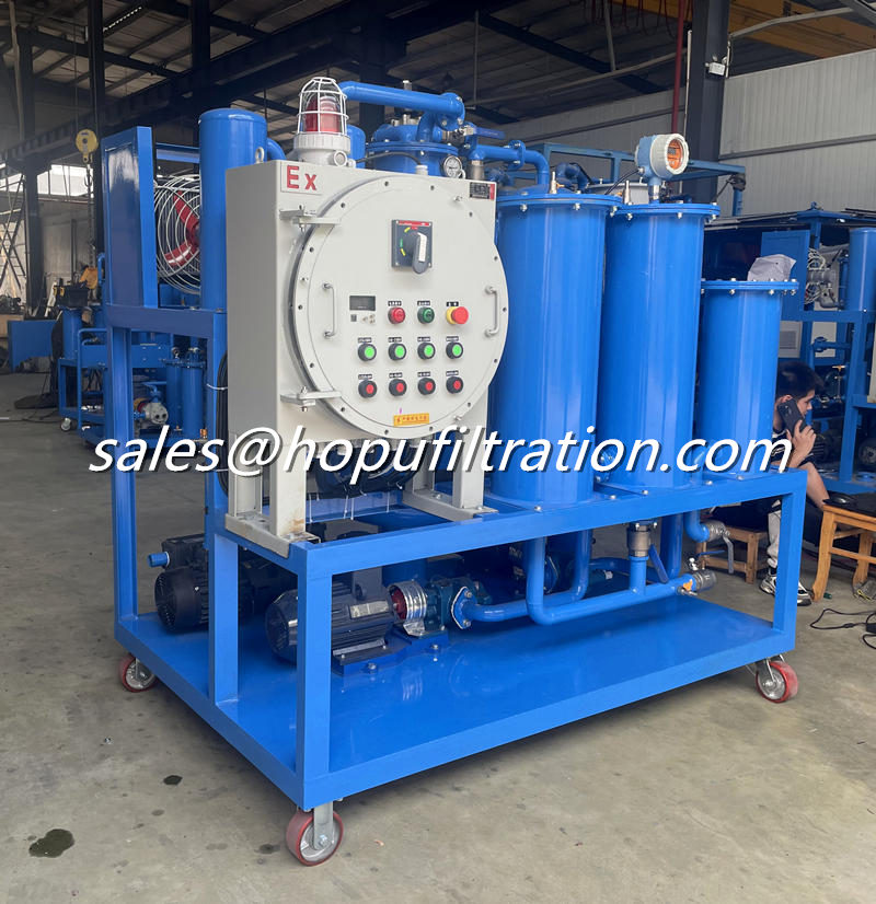 Explosion Proof Lube Oil Purification Machine