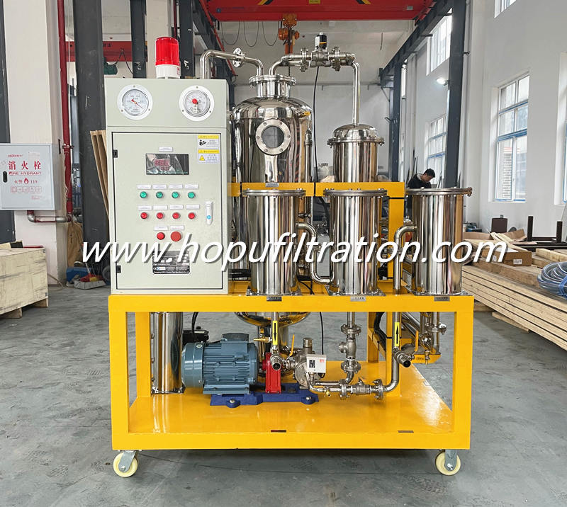 Fire Resistant Ester Hydraulic Oil Recycling Machine