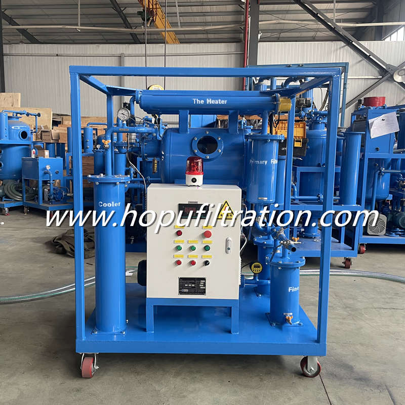 Single Stage Vacuum Transformer Oil Treatment Machine