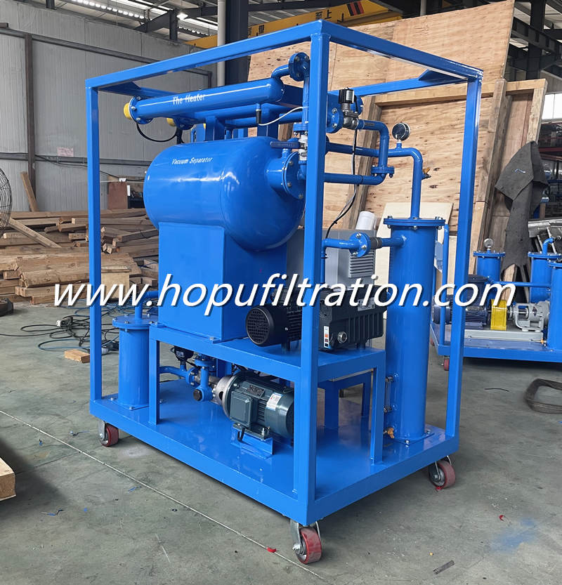 Single Stage Vacuum Transformer Oil Treatment Machine