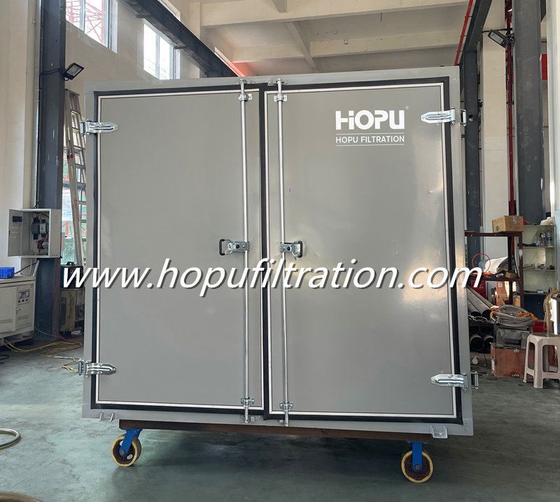 Container Enclosure Transformer Oil Filtration and Purification Plant for Outdoor Substation Maintenance