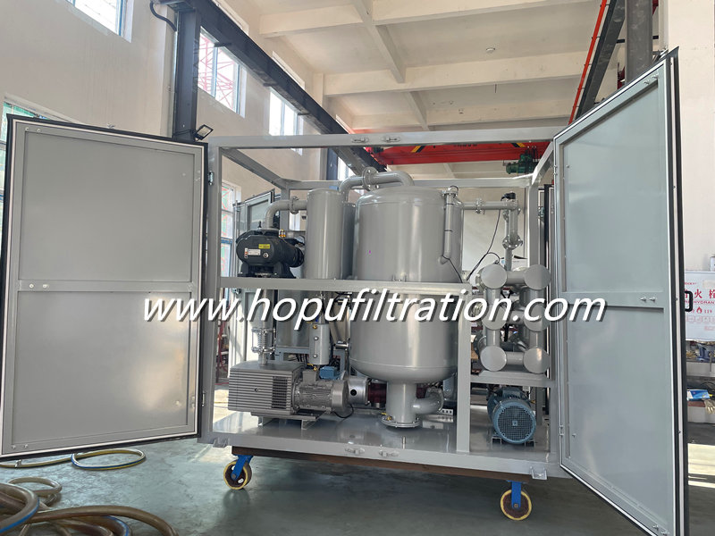 Container Enclosure Transformer Oil Filtration and Purification Plant for Outdoor Substation Maintenance