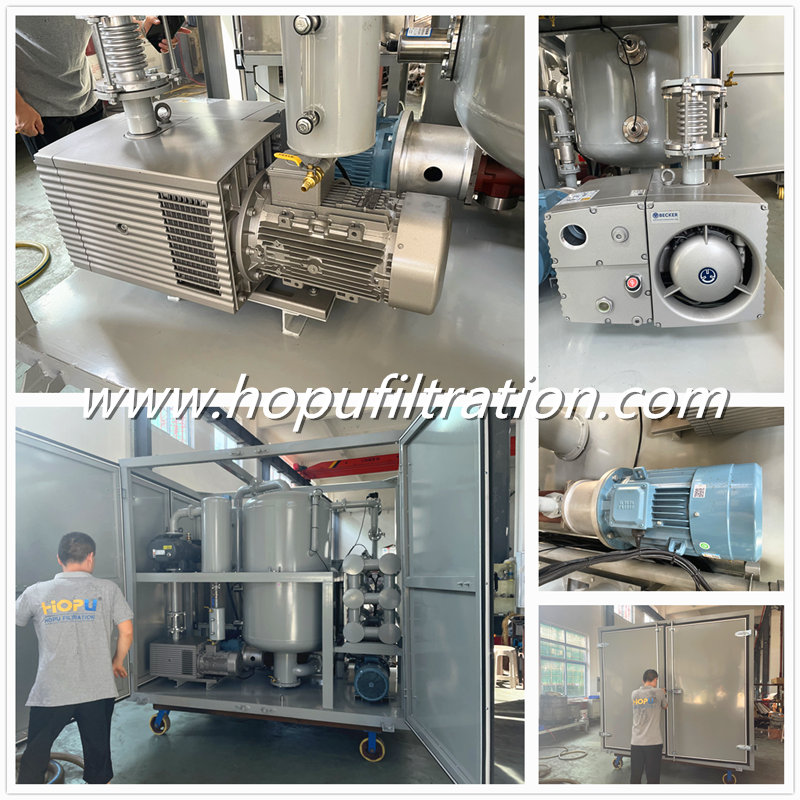 Container Enclosure Transformer Oil Filtration and Purification Plant for Outdoor Substation Maintenance