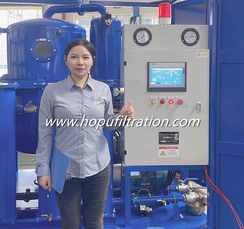 Fully Automatic PLC Touch Screen Transformer Oil Purifier