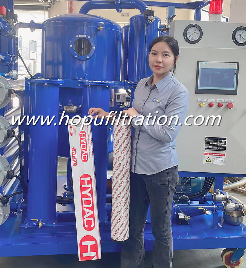 Fully Automatic PLC Touch Screen Transformer Oil Purifier