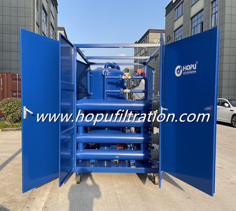 PLC Automatic Vacuum Transformer Oil Oil Purifier, Dielectric Oil Purification Machine