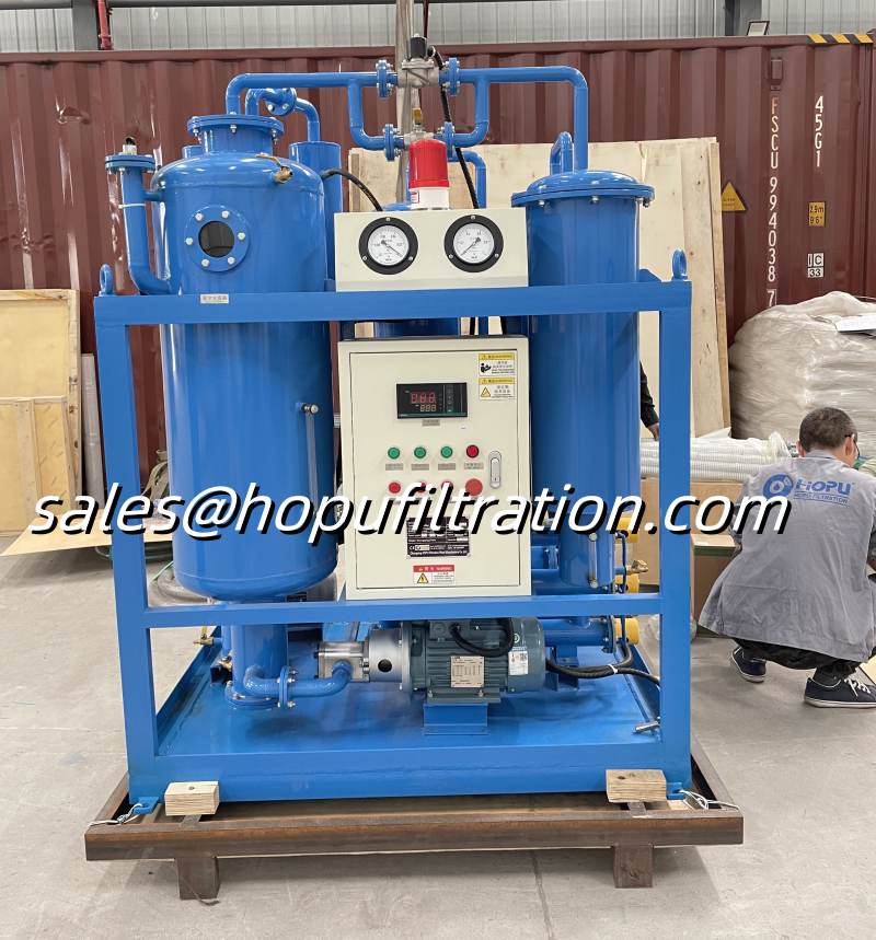 Turbine Oil or Compressor Oil Purifier Machine