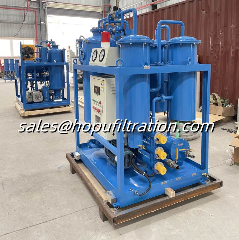 Turbine Oil or Compressor Oil Purifier Machine