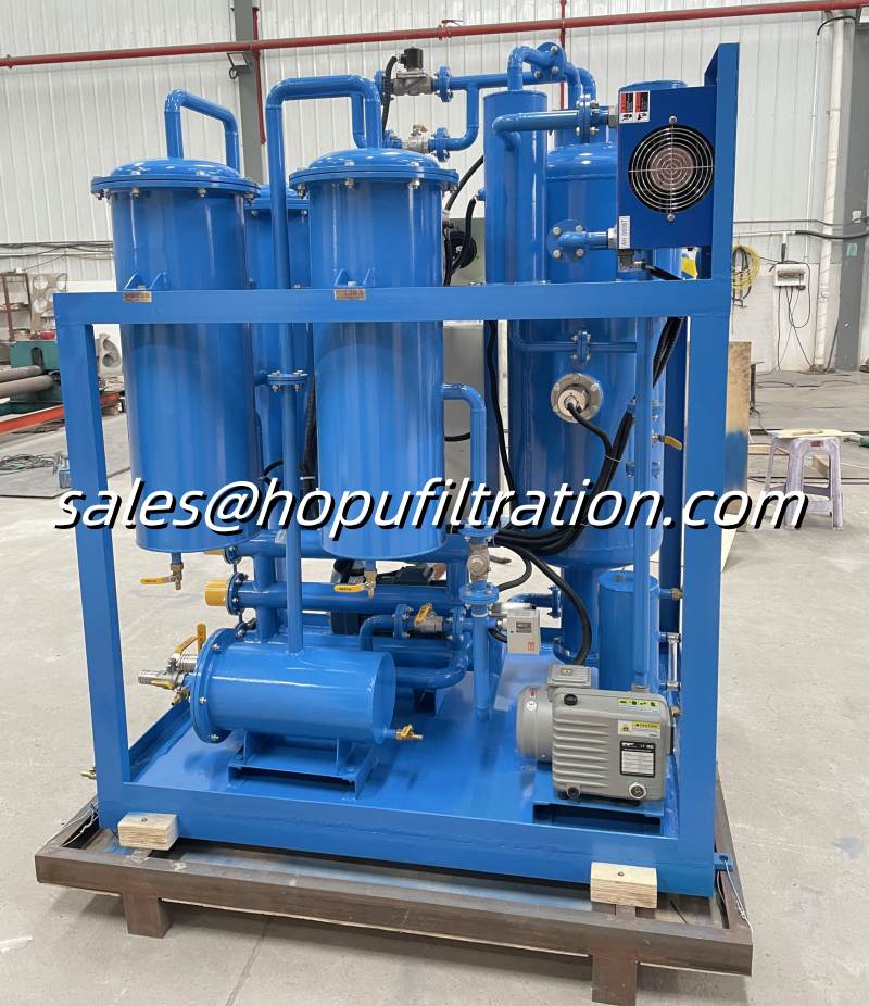 Turbine Oil or Compressor Oil Purifier Machine