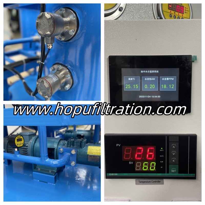 Weather-proof Enclosed Double Stage Vacuum Dehydration Degasification Transformer Oil Purifier