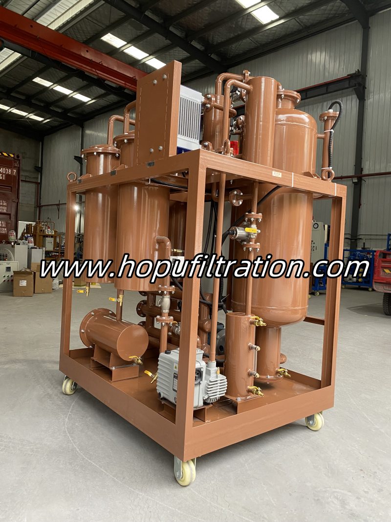Vacuum Turbine Oil Filtration Machine, Steam Turbine Oil Purifier