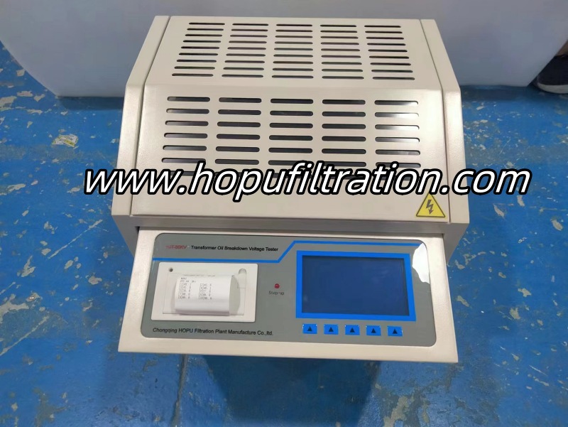 IEC156 Standard Transformer Oil Breakdown Voltage Tester