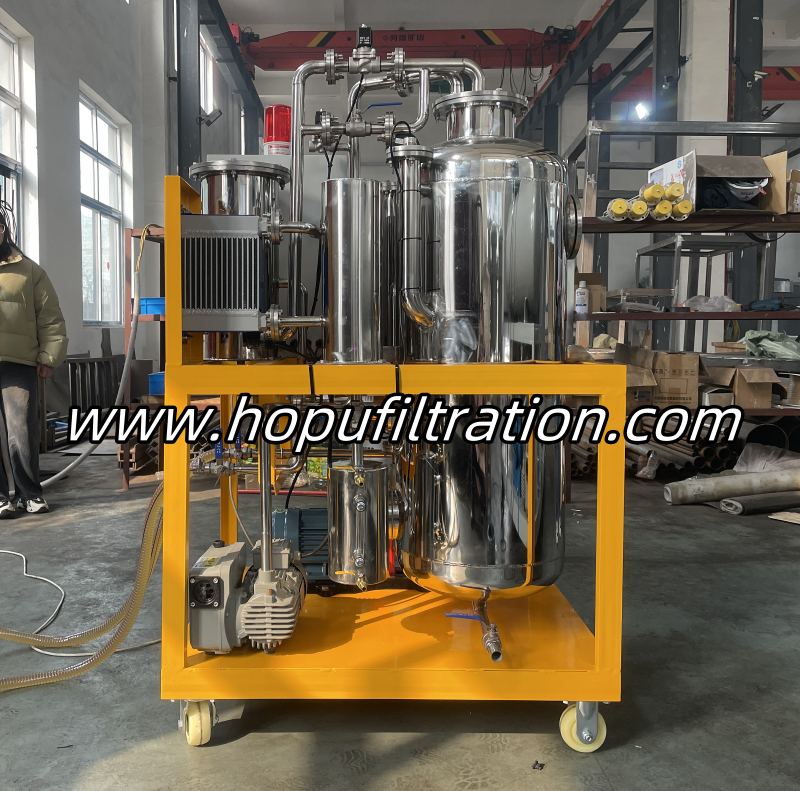 Stainless Steel Cooking Oil Purification Machine