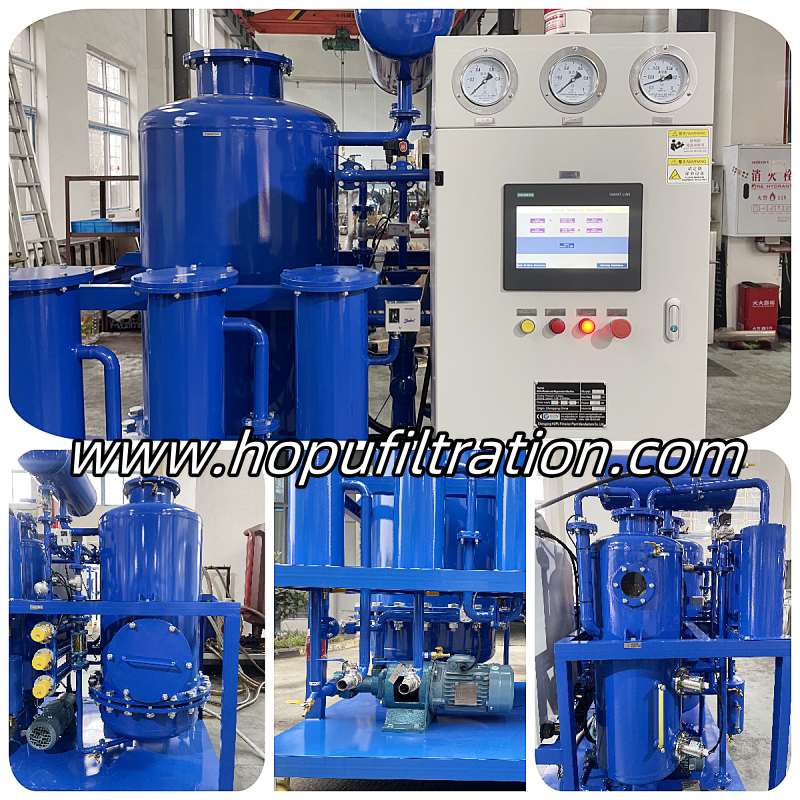 Fully Automatic PLC Insulation Oil Regeneration Equipment