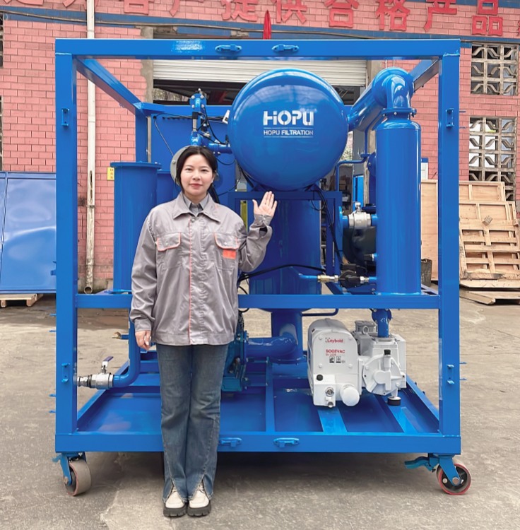 High Capacity Vacuum Transformer Oil Filtration Machine