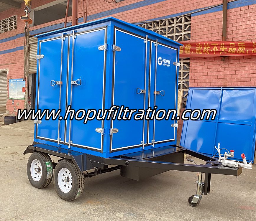 Mobile Transformer Oil Dehydration and Degassing Plant