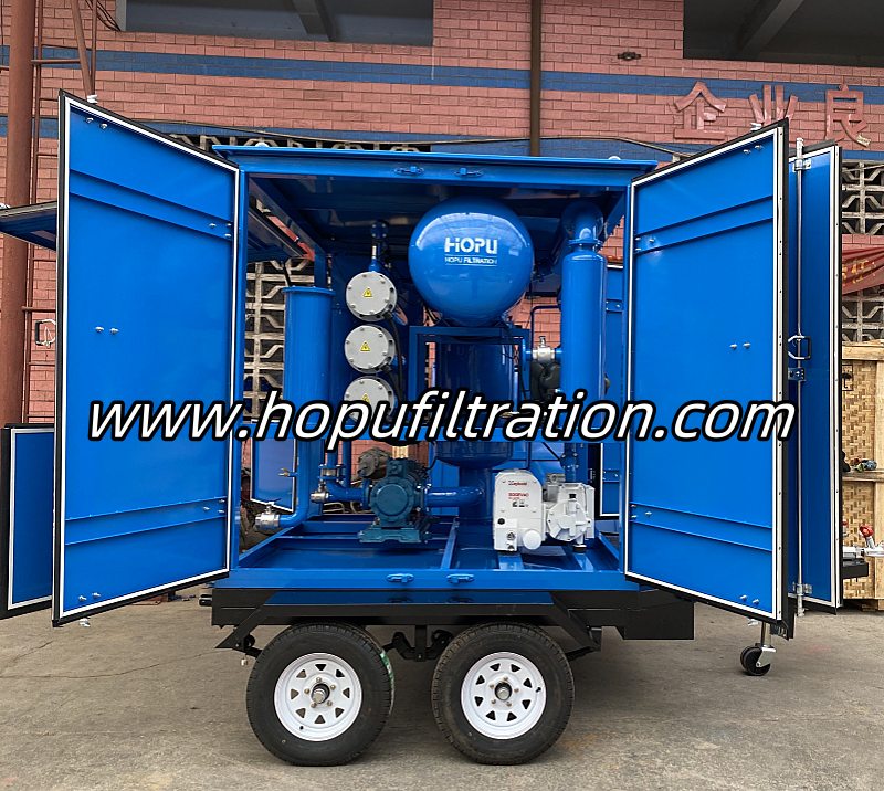 Mobile Transformer Oil Dehydration and Degassing Plant