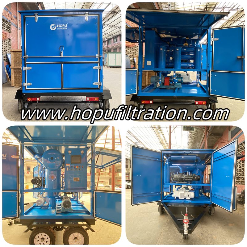 Mobile Transformer Oil Dehydration and Degassing Plant