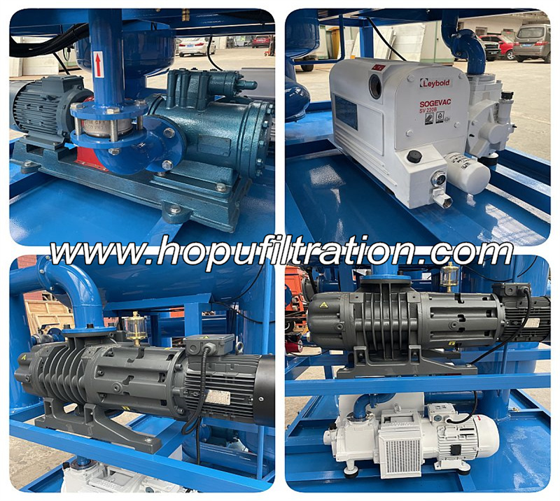 T-shape Vacuum Insulation Oil Dehydration and Degassing System