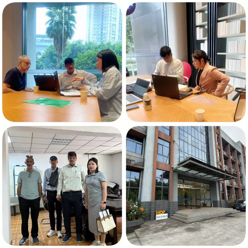 customer's transformer oil filtration machine inspection