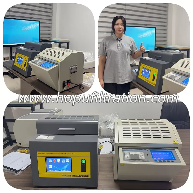 ASTMD Standard Transformer Oil Dielectric Strength Analyzer