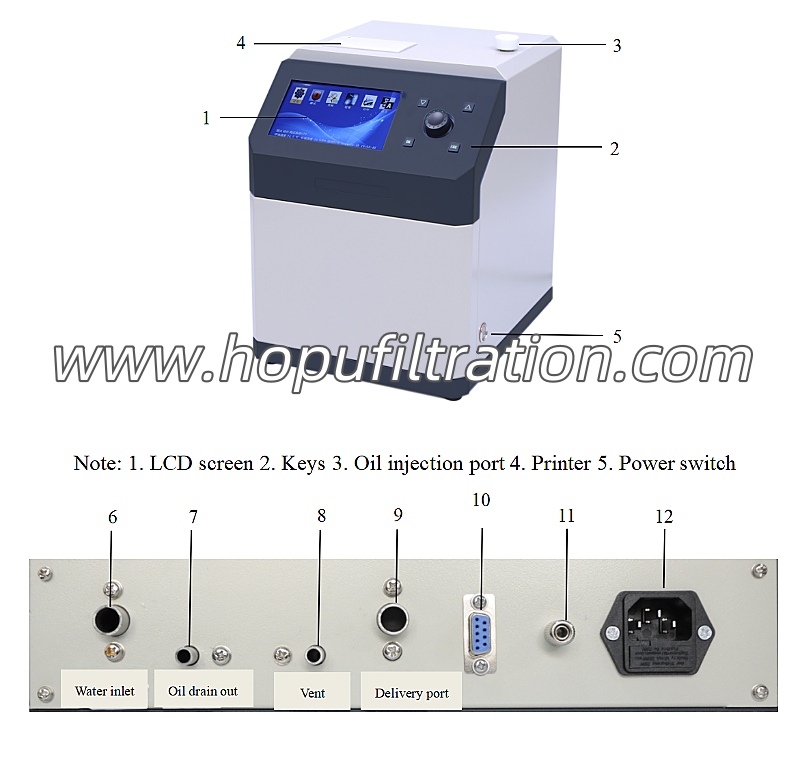 Oil Pour Point Freezing Point Tester