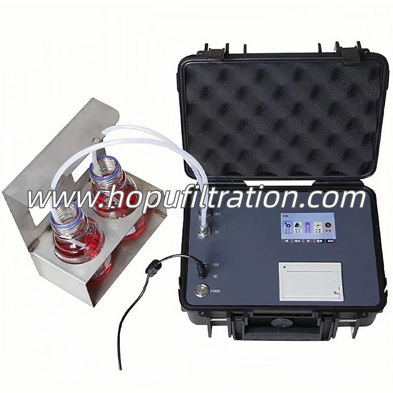 ISO 4406 Portable Lube Oil Particle Counter ISO 4406 Portable Lube Oil Particle Counter