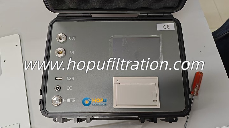 ISO 4406 Portable Lube Oil Particle Counter ISO 4406 Portable Lube Oil Particle Counter