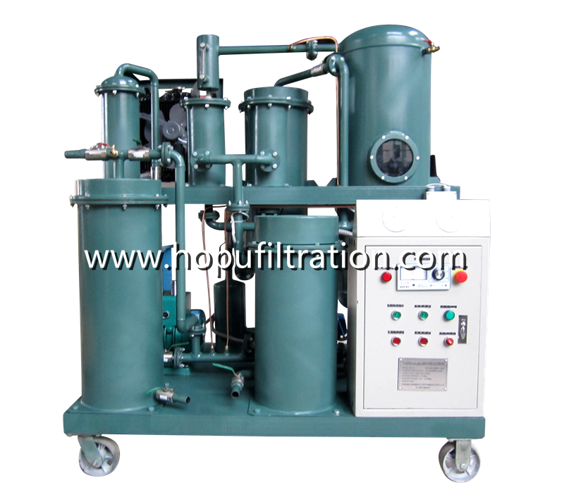 Filter cleaning of the oil filtration equipment