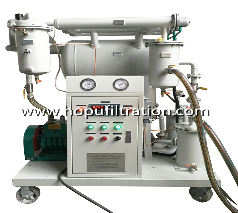 Vacuum Transformer Oil Filtration Machine Selection Recommended