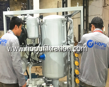 ZYD Double Stage Vacuum Transformer Oil Purifier for shipping