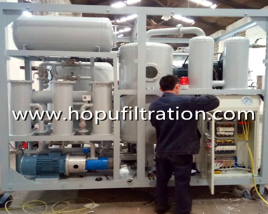 Transformer insulator oil regeneration plant shipping