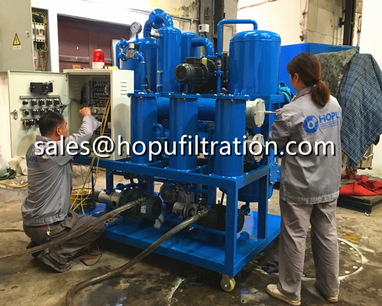 3000LPH Vacuum Transformer Oil Regeneration Plant